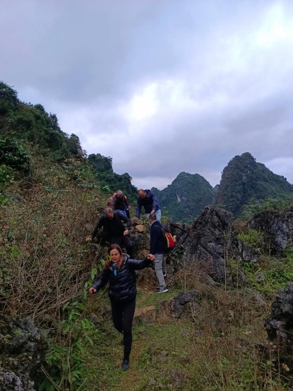Quang Thuan Ban Gioc Homestay Cao Bang Exterior foto